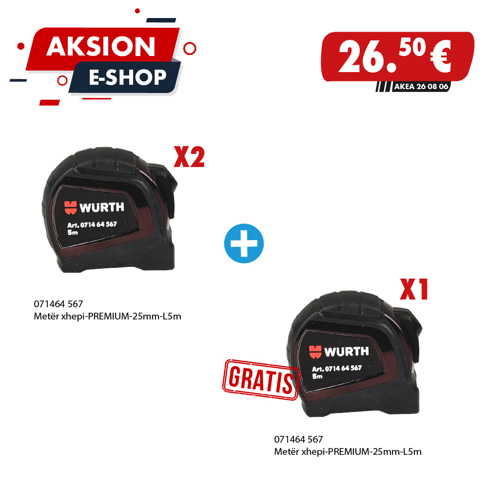 MATJE PROFESIONALE – 2+1 FALAS